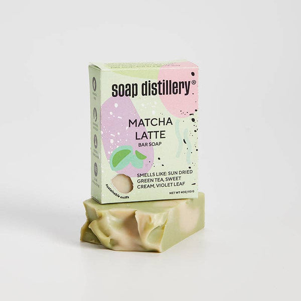 Matcha Latte Bar Soap by SOAP DISTILLERY