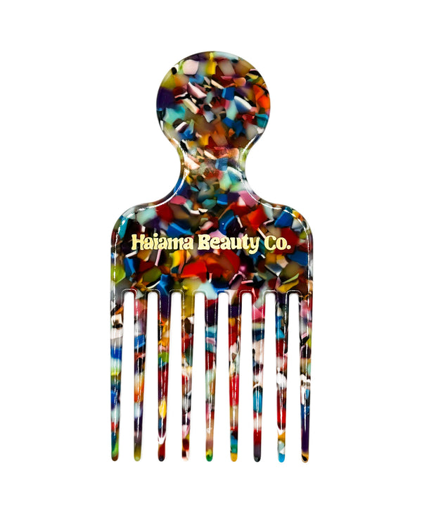 Guinep Hair Pick: Rainbow by HAIAMA BEAUTY