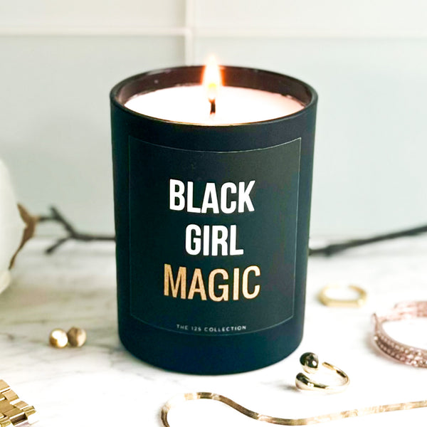 Black Girl Magic Soy Candle by THE 125 COLLECTION