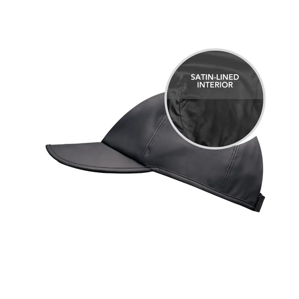 Satin-Lined, Waterproof Baseball Cap by HAIRBRELLA