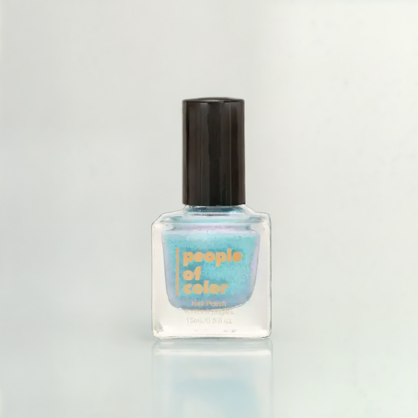 Aquamarine Nail Polish by PEOPLE OF COLOR BEAUTY